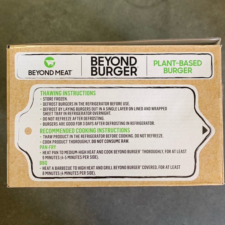 photo of Beyond Meat Beyond Burger Plant-Based Patties shared by @assapello on  06 Aug 2022 - review