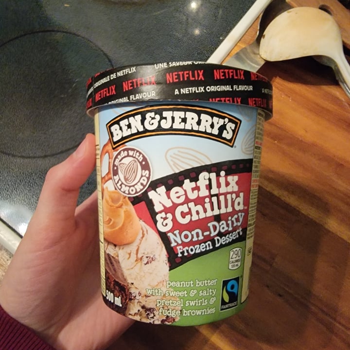 review photo of Ben & Jerry's Netflix & Chilll'd Non-Dairy Frozen Dessert shared by @potatoharvey on 17 Nov 2021 - review