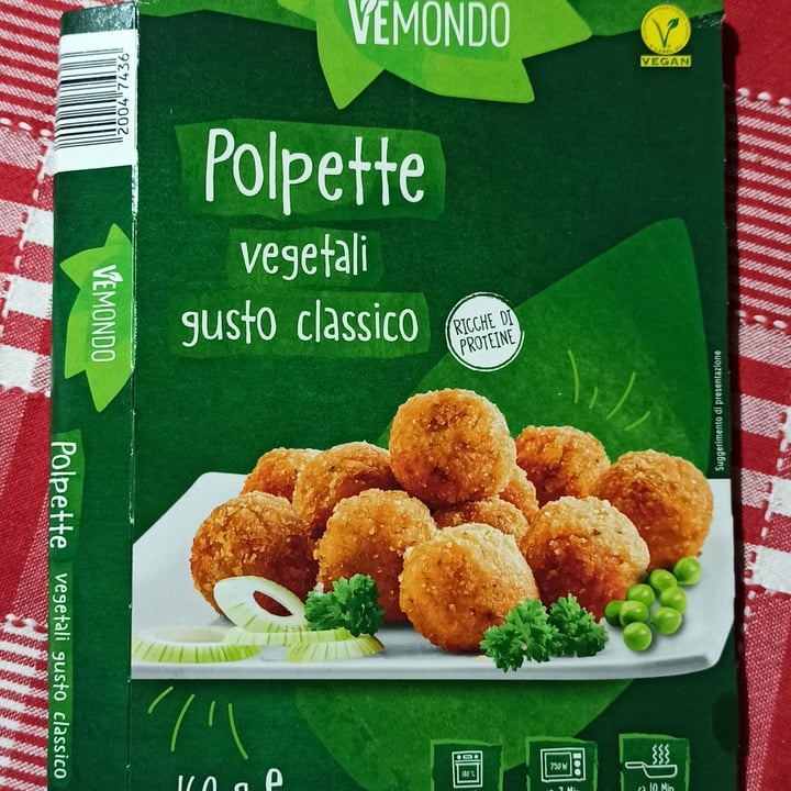 photo of Vemondo polpette vegetali gusto classico shared by @iryx on  09 Jan 2022 - review