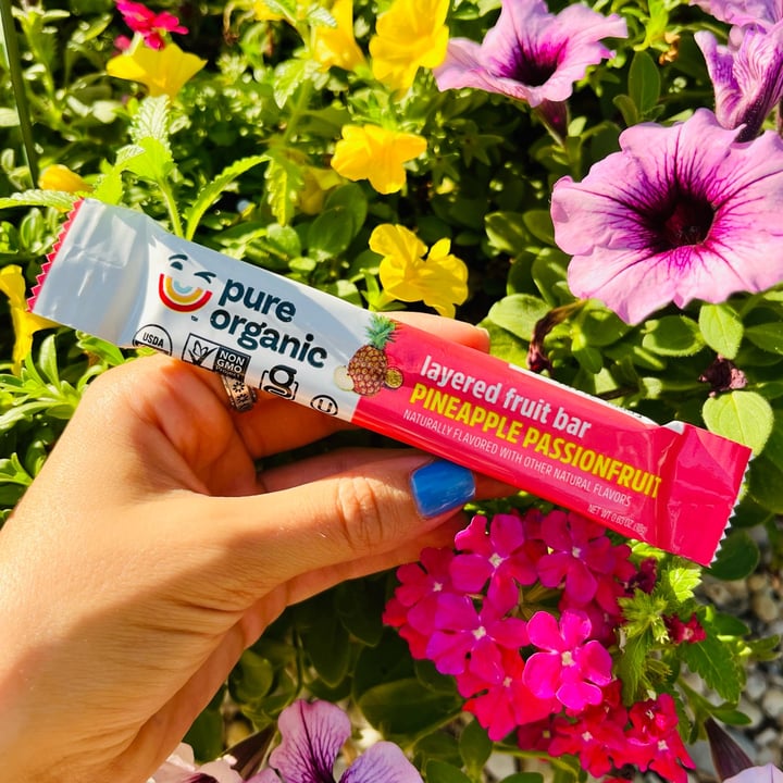 photo of Pure Organic Pineapple Passion Fruit Layered Fruit Bars shared by @alexanicole on  05 Sep 2022 - review