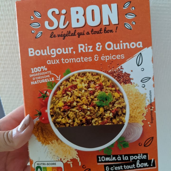 review photo of Si Bon Boulgour, Riz et Quinoa aux Tomates et épices shared by @jennasdaydreams on 21 May 2021 - review