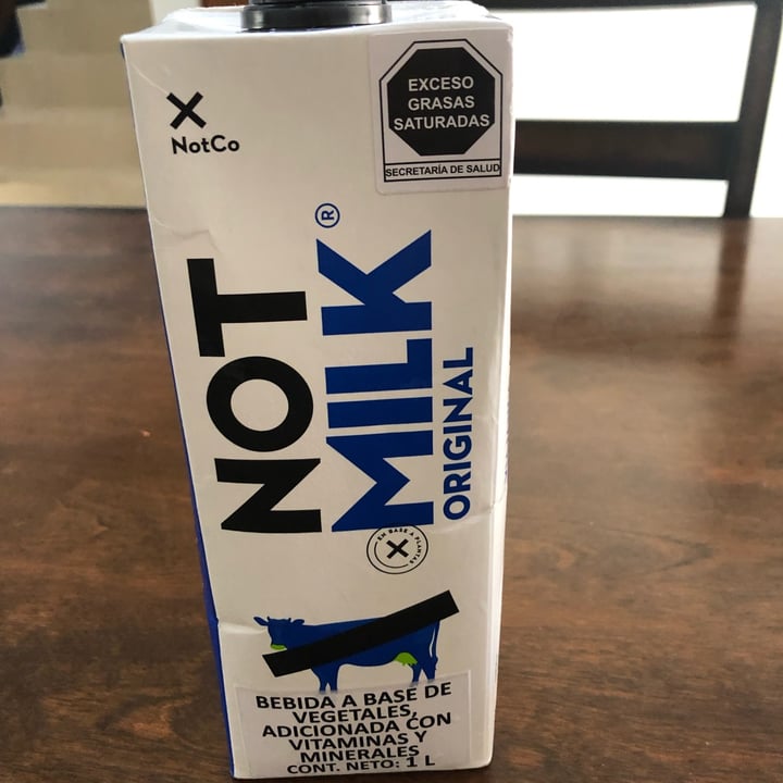 photo of NotCo Not Milk Original shared by @janacova on  02 Aug 2022 - review