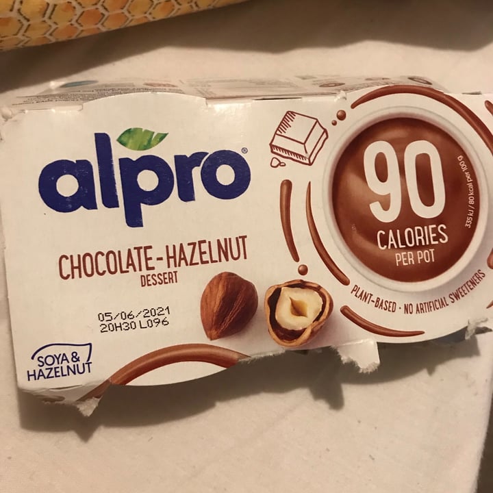 photo of Alpro Chocolate Hazelnut dessert shared by @jenny2021 on  23 May 2021 - review