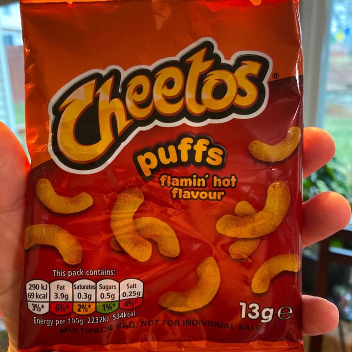 Cheetos Flamin Hot Puffs 6 Pack