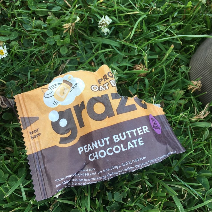 photo of graze Peanut Butter & Chocolate Protein Oat Bites shared by @emmajwheeler on  28 Jul 2021 - review