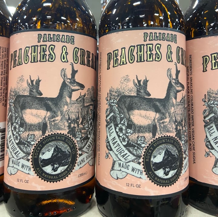 review photo of Palisade Peaches And Cream Soda shared by @veganaiolilife on 01 Jun 2020 - review