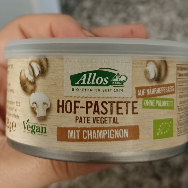 photo of Allos Paté Champiñones shared by @ineroux on  21 Nov 2022 - review
