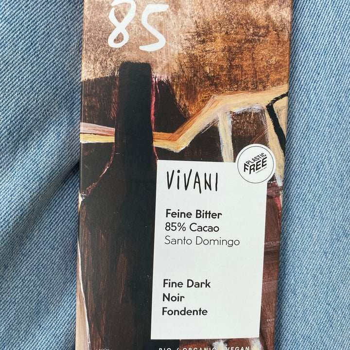 photo of Vivani Feine Bitter 85% Cacao Santo Domingo shared by @giadacogliati95 on  29 Sep 2021 - review