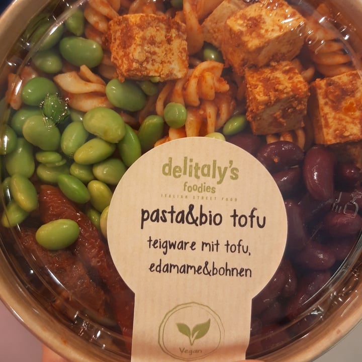 photo of Delitaly's Foodies Pasta&bio Tofu shared by @sustainablelife on  25 Apr 2022 - review