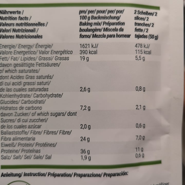 review photo of Foodspring Vegan Protein Bread shared by @elenaemidea on 29 Apr 2021 - review
