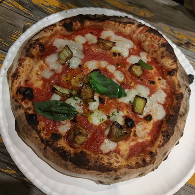 Foto del plato “Pizza Norma”