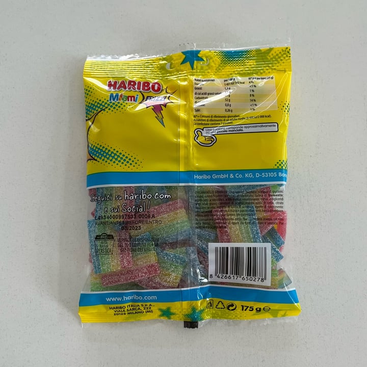 photo of Haribo Miami Frizzi shared by @silvia22m on  23 Mar 2022 - review