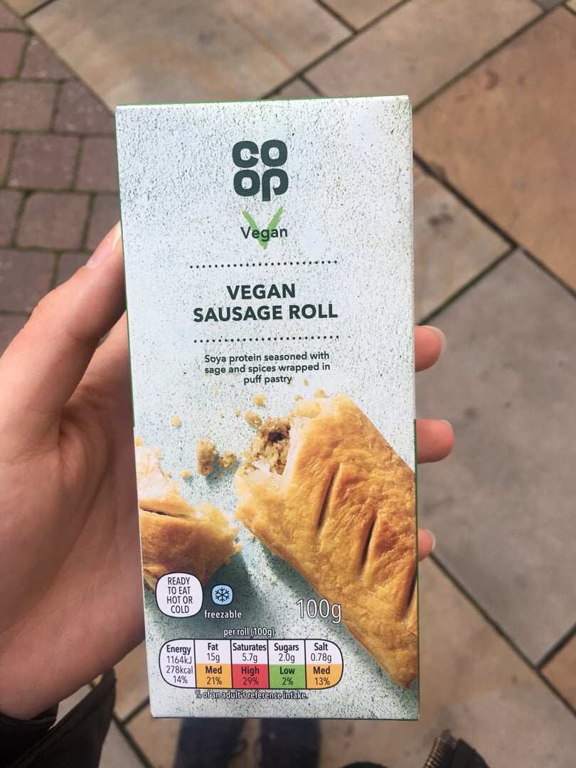 Coop Vegan Sausage Roll Reviews abillion
