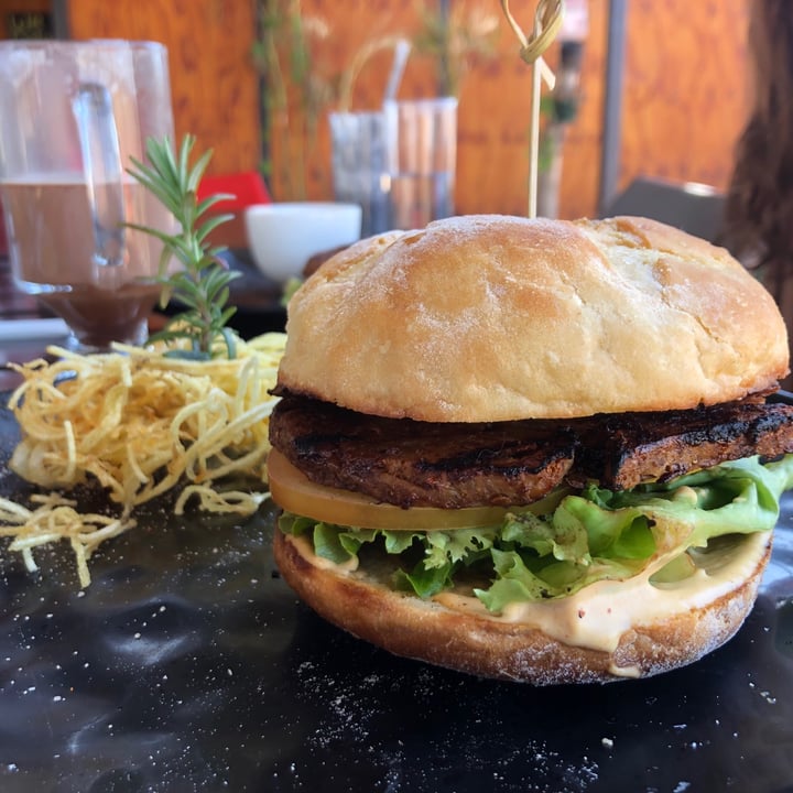 photo of Asher's Corner Cafe @ Ashers Farm Sanctuary The Original Burger shared by @ashers5 on  03 Aug 2020 - review