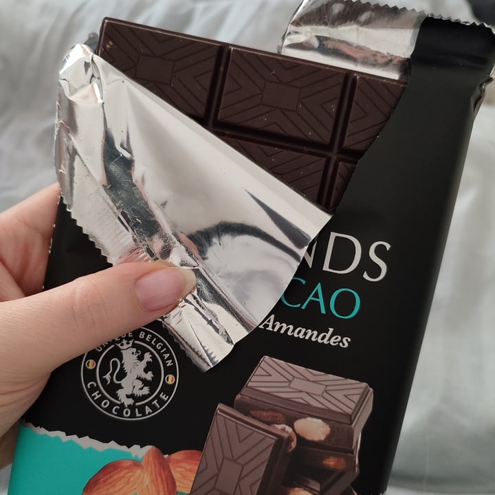 photo of Cachet Chocolate with almonds - 54% cacao shared by @flouredfingers on  02 Apr 2022 - review