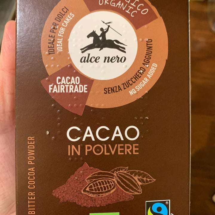 photo of Alce Nero Cacao In Polvere Biologico shared by @alessiamotta on  31 Mar 2022 - review