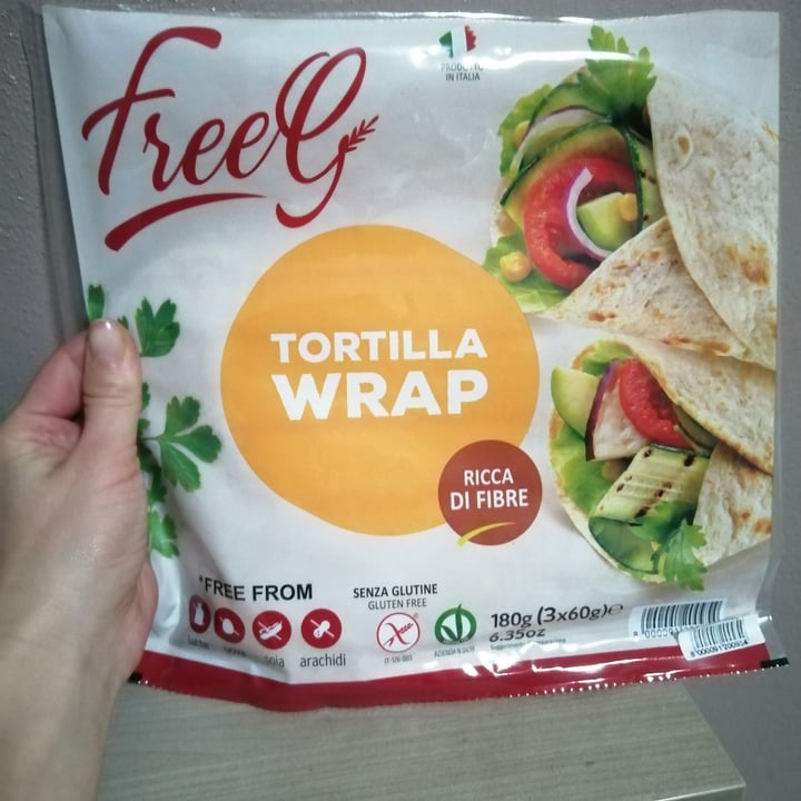 photo of FreeG Tortilla wrap shared by @valevalentina on  09 Feb 2022 - review
