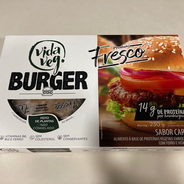 photo of Vida Veg Burger shared by @amandacamargo on  05 Jul 2021 - review