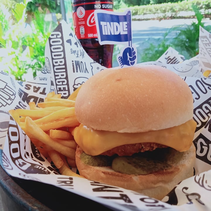 photo of The Goodburger Food Truck What The Cluck Burger shared by @veganspicegirl on  23 Jun 2021 - review