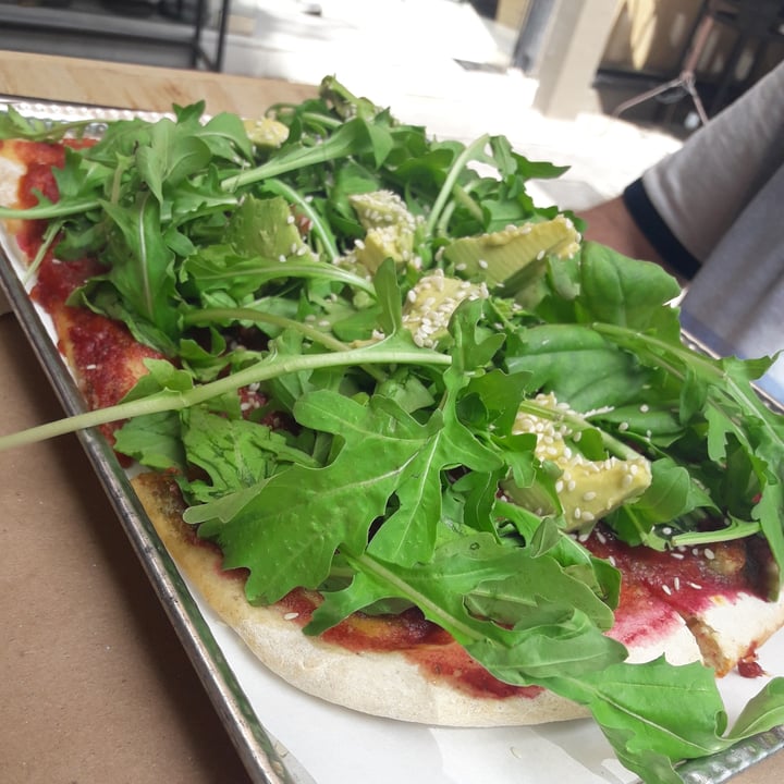 photo of OL'DAYS Coffee and Deli Vegan pizza shared by @solvalentina on  03 Jan 2021 - review