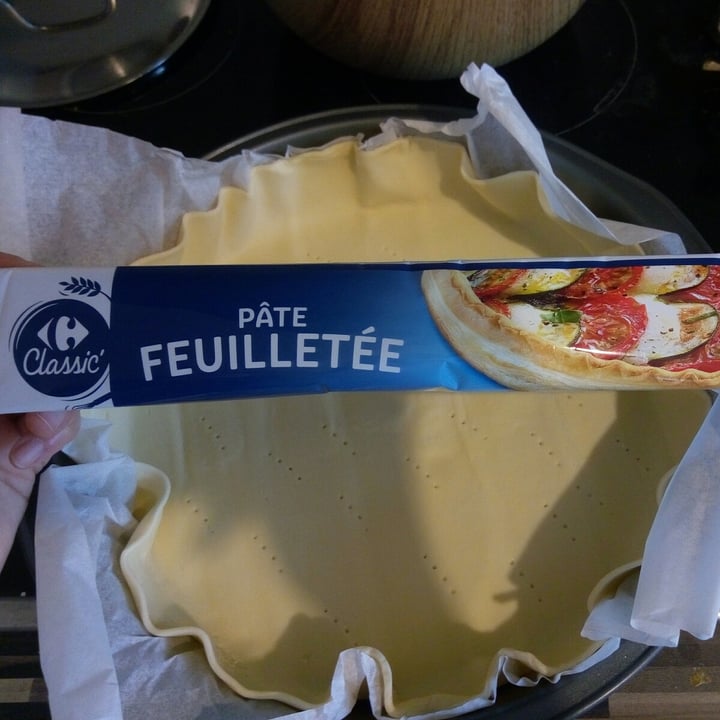 photo of Carrefour Classic Pâte feuilletée shared by @elisabetta1191 on  07 Apr 2022 - review