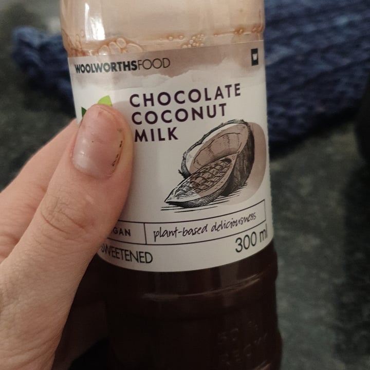 review photo of Woolworths Food Chocolate Coconut Milk shared by @veggiemichelle on 06 Oct 2021 - review