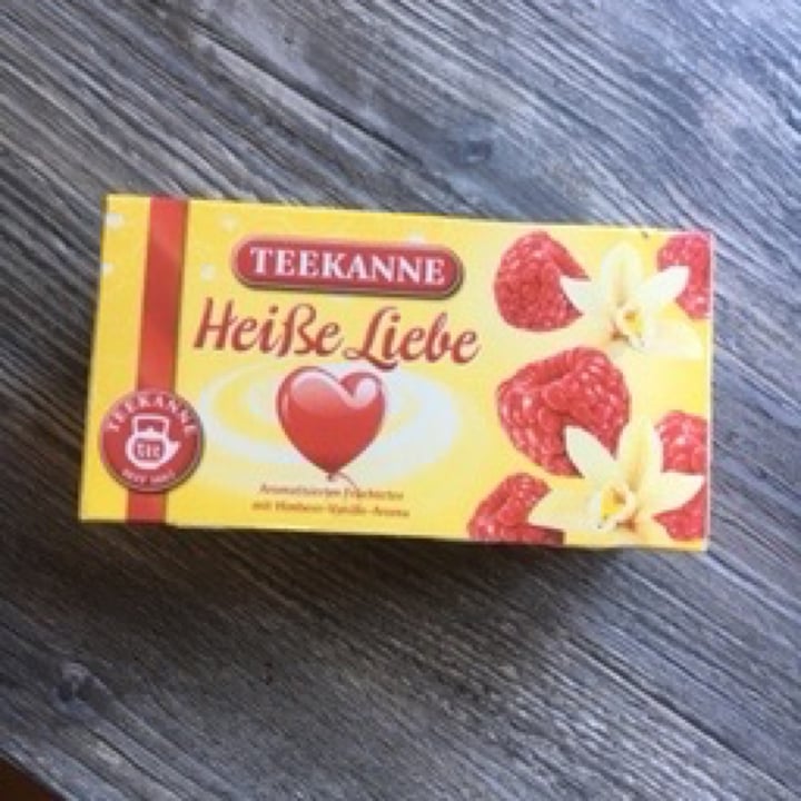 photo of Teekanne Heiße Liebe- Früchtetee mit Himbeer-Vanille Aroma shared by @alena1510 on  27 Apr 2020 - review