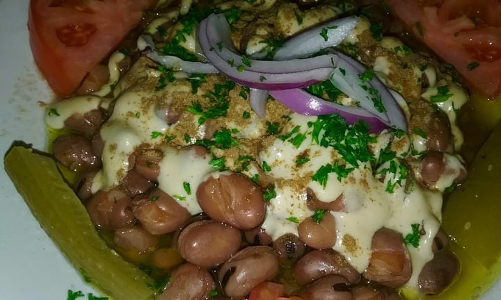 review photo of Zayna Mediterranean Restaurant Falafel Plate, Cauliflower Plate, Tabouli Salad, Ful Mudamas shared by @katj on 23 Dec 2019 - review
