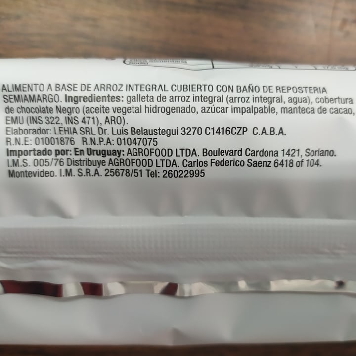 photo of deluxe de arroz Galletas De Arroz Bañadas En Chocolate shared by @marinquieto on  25 Aug 2022 - review