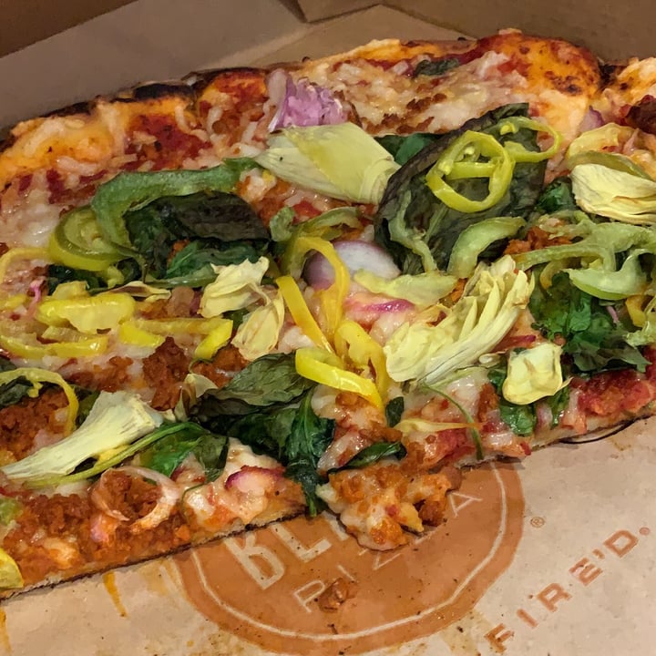 photo of Blaze Pizza Vegan Pizza shared by @sammyjones on  02 Jan 2021 - review
