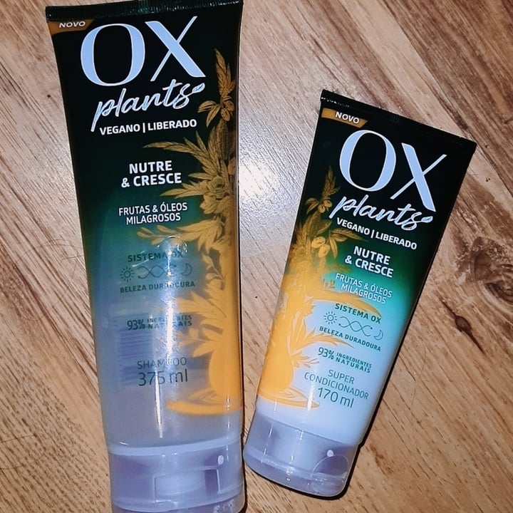 review photo of Ox plants Shampoo e Condicionador Nutre & Cresce shared by @jessicamoreno on 01 Jul 2022 - review