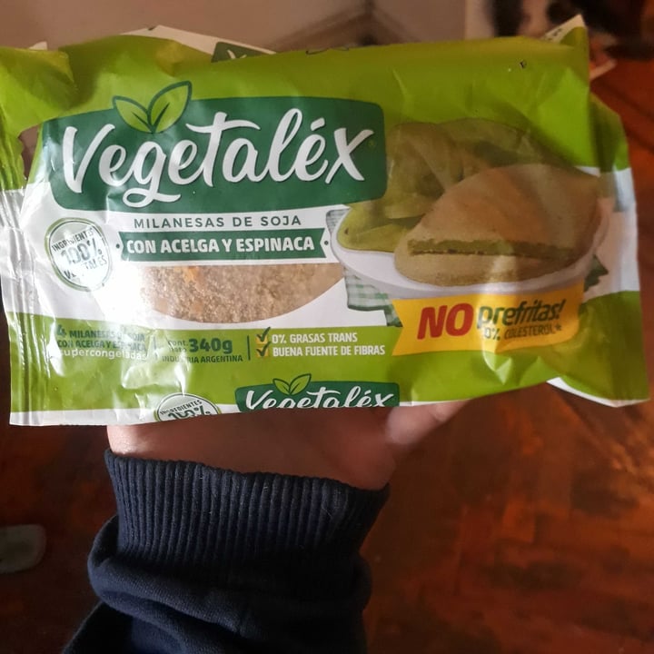 photo of Vegetalex Milanesa de Soja con Acelga y Espinaca shared by @pamee22 on  29 Aug 2021 - review