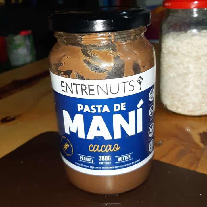 photo of EntreNuts Pasta de Maní con Cacao shared by @ortegajime on  22 Sep 2022 - review