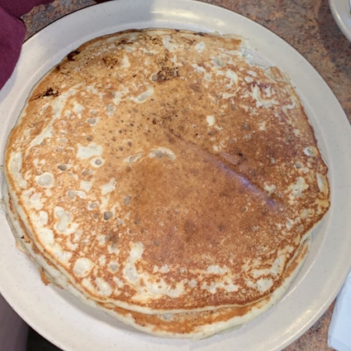review photo of 43rd Street Deli & Breakfast House Vegan Pancakes shared by @eliseamerman on 25 Apr 2020 - review