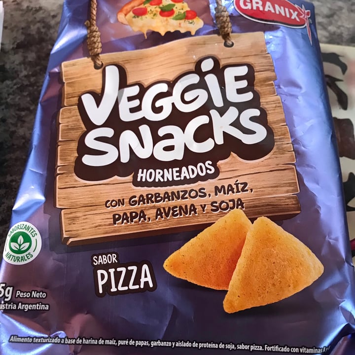 review photo of Granix Veggie Snacks sabor Pizza shared by @davidxvx on 16 Jun 2020 - review