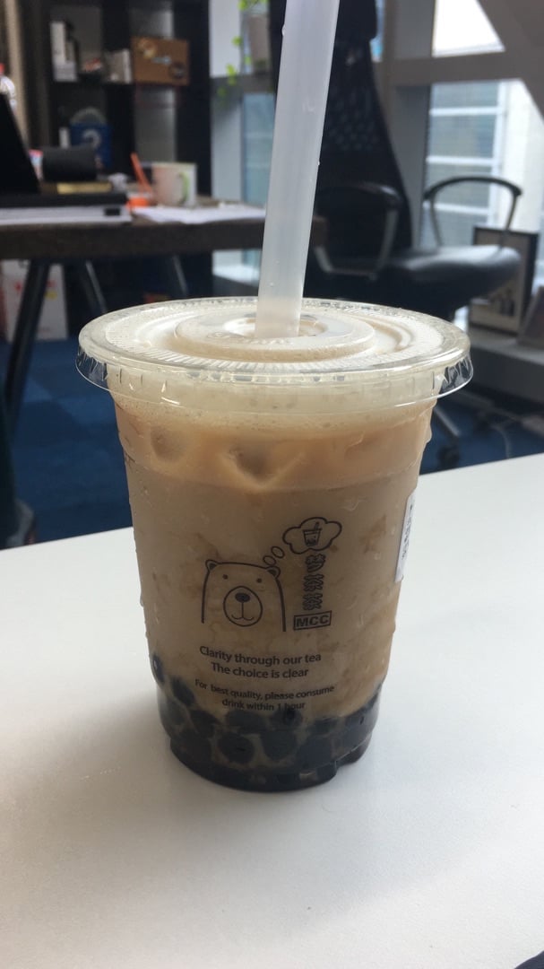 review photo of Mong Cha Cha Cafe 梦茶茶 Earl Grey Black Sugar Boba Mylk Tea shared by @sarahhh on 16 Jan 2020 - review