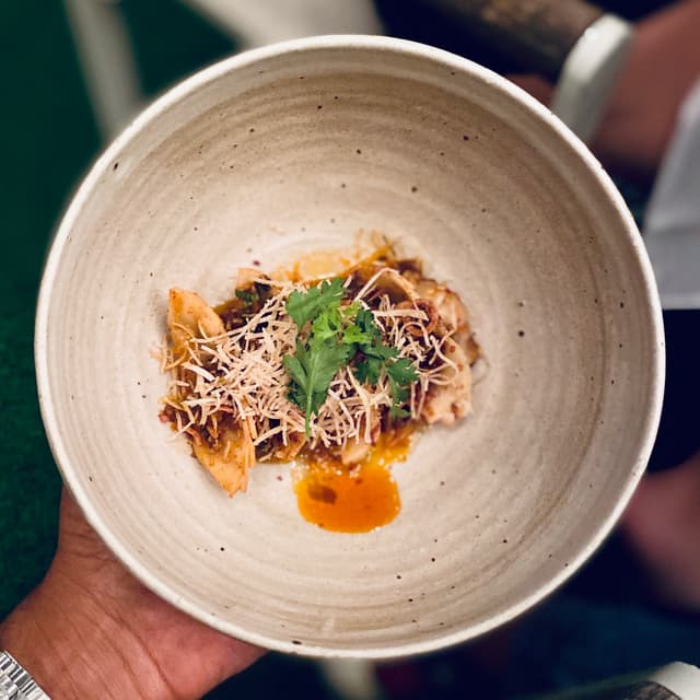 Photo of the dish “Mushroom & Tofu Gyoza”