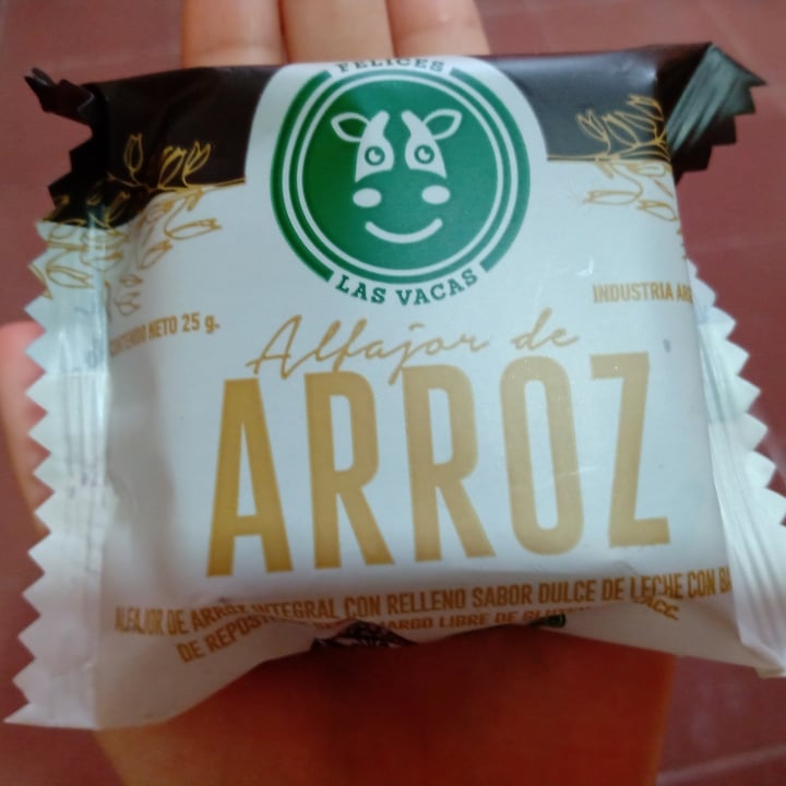 photo of Felices Las Vacas Alfajor De Arroz shared by @luzantonella on  10 Mar 2021 - review