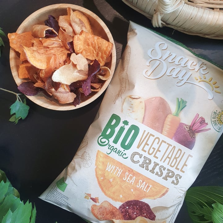 photo of Snack Day Bio vegetable crisps shared by @doryladame on  26 Mar 2022 - review