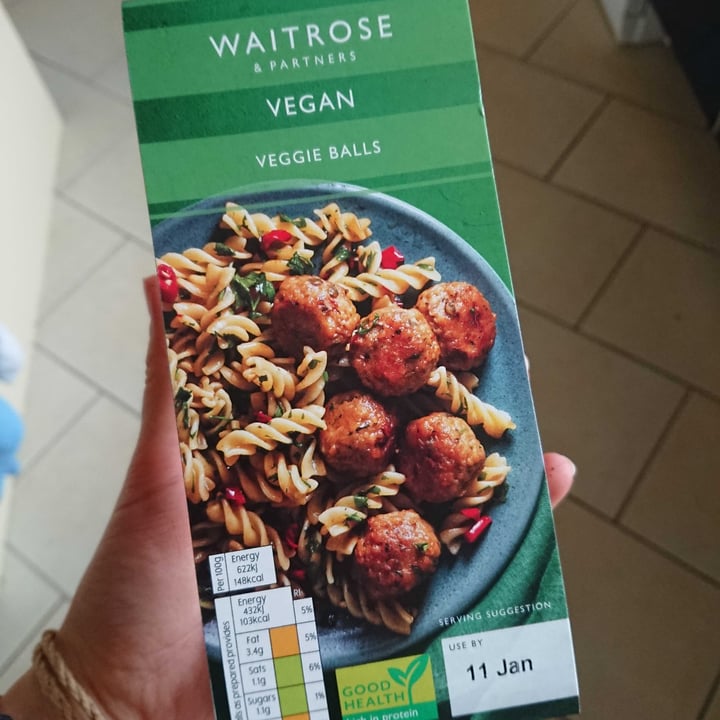 review photo of Waitrose Veggie Balls shared by @carahb on 28 Jan 2021 - review