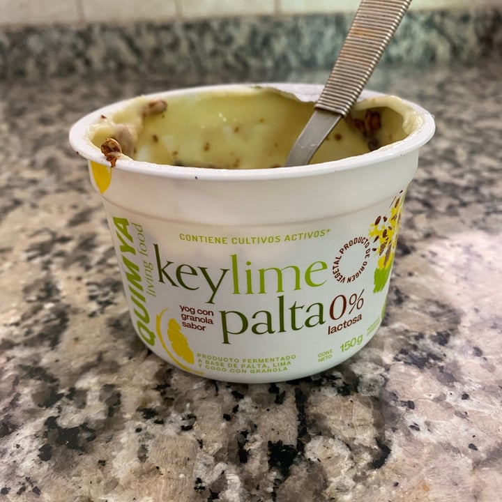 photo of Quimya Yogur con Granola Keylime Palta shared by @1wandadeluca on  05 Jun 2022 - review