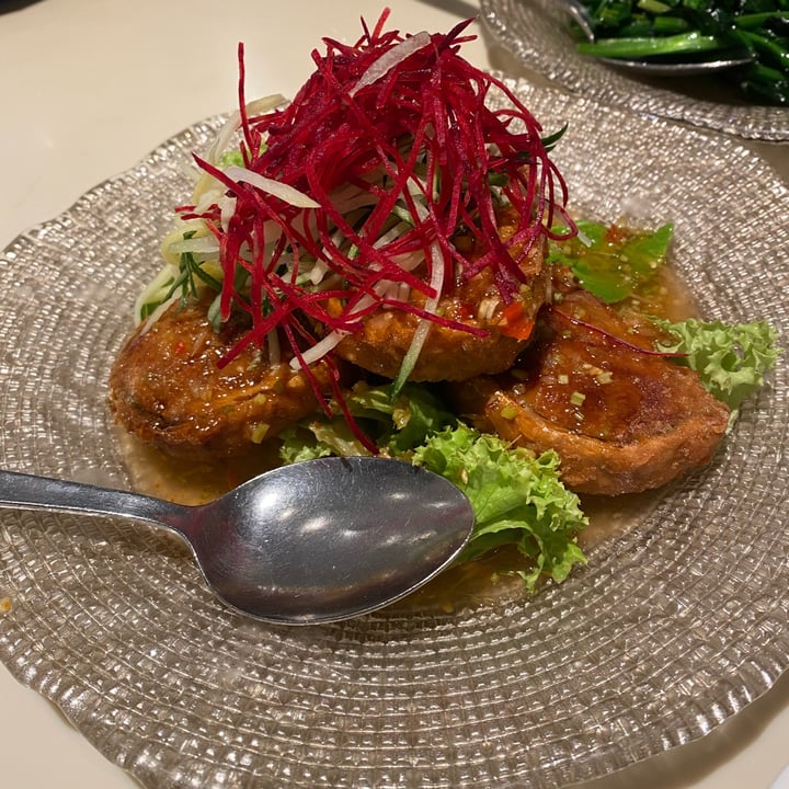 photo of LingZhi Vegetarian - Liat Towers Vegetarian fish with Thai sauce shared by @jaript on  25 Jan 2022 - review