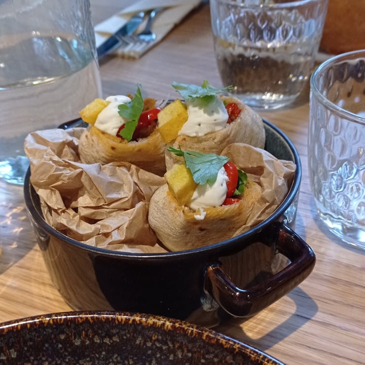 review photo of Oasis Restaurant Vegan gyros shared by @latotta on 03 Apr 2022 - review