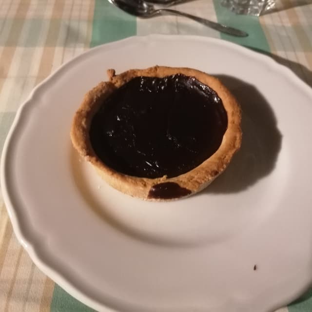 Photo of the dish “Crostatina Vegana Al Cacao”