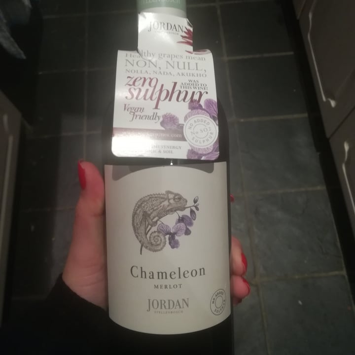 photo of Jordan Wine Chameleon Merlot shared by @lauren741 on  03 Sep 2022 - review