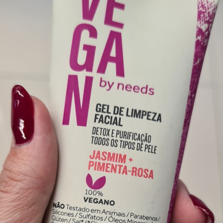 review photo of Vegan by Needs Gel de Limpeza Facial Jasmim e Pimenta Rosa shared by @mmlaiko on 22 Jun 2022 - review