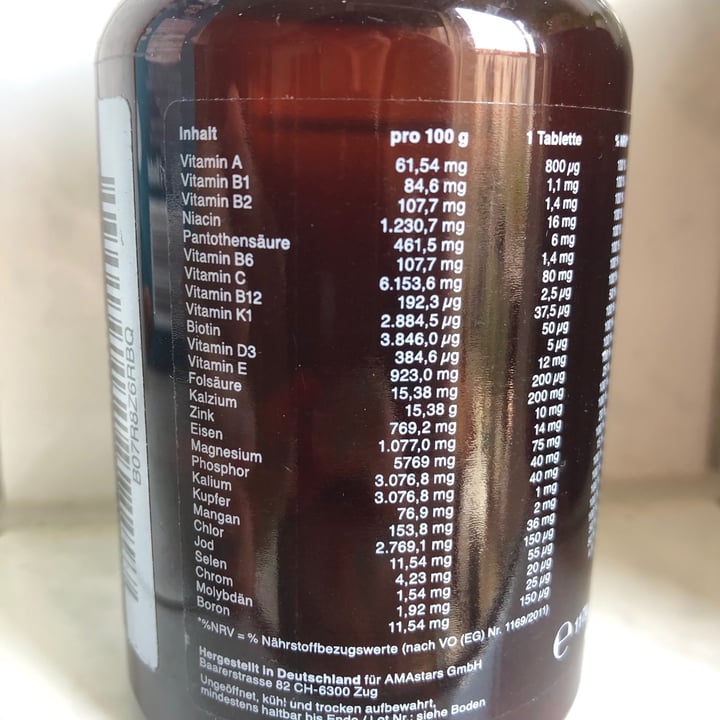 review photo of Plus Nutrition Multivitamin & Mineral plus shared by @vegan-fitness on 27 Apr 2020 - review