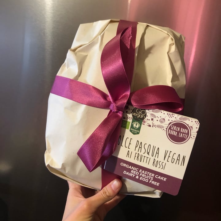 review photo of La Via Del Grano Dolce Pasqua vegan ai frutti rossi shared by @frasoya on 30 Mar 2022 - review