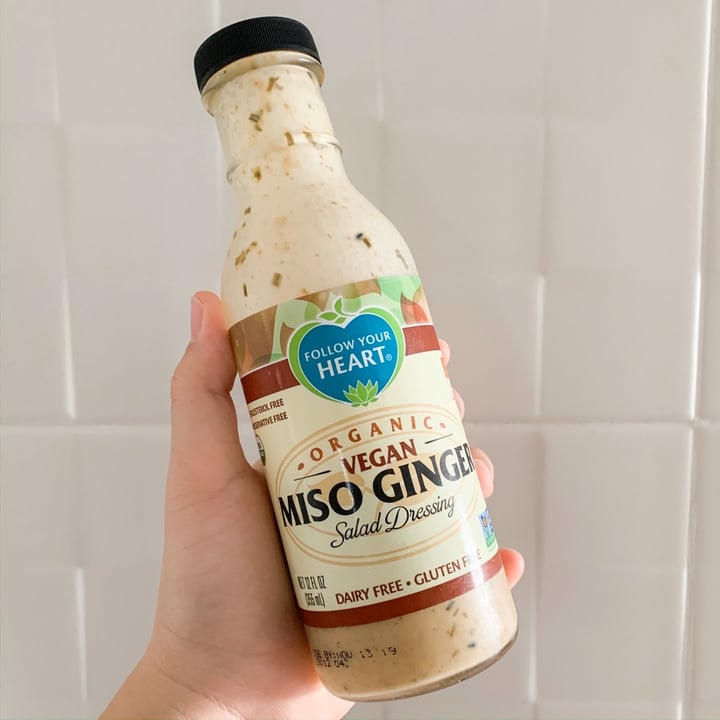 photo of Follow your Heart Organic Vegan Miso Ginger shared by @keyisman on  27 Nov 2019 - review
