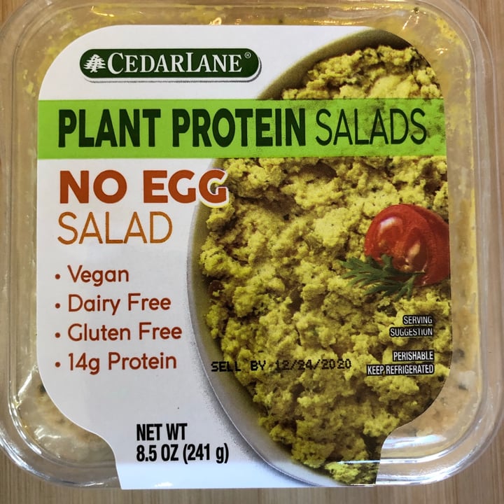 photo of Cedarlane No Egg Salad shared by @veggietable on  09 Dec 2020 - review